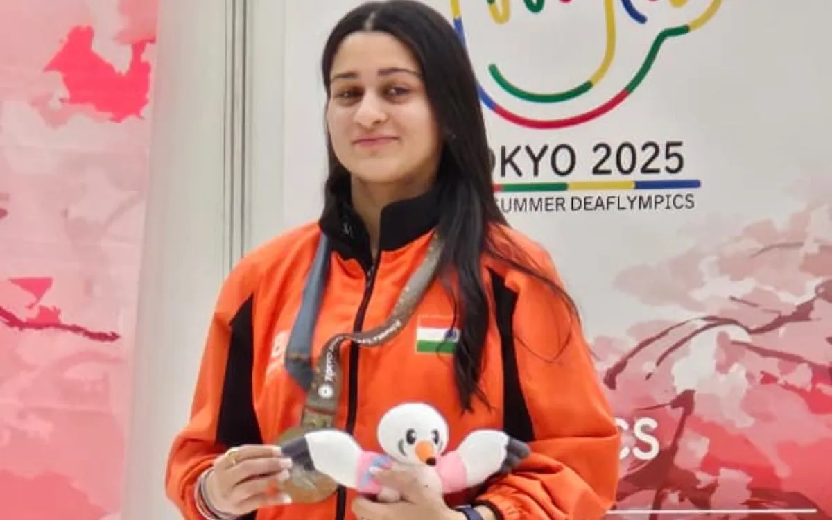 महित संधू ने 50M राइफल प्रोन में जीता सिल्वर, डेफलिम्पिक्स में हासिल किया अपना तीसरा मेडल