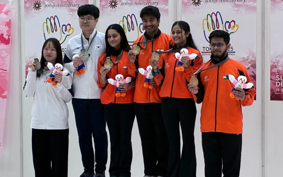 एयर राइफल मिश्रित टीम ने डेफ़लिंपिक्स में भारत ने जीत जीता गोल्ड और ब्रॉन्ज