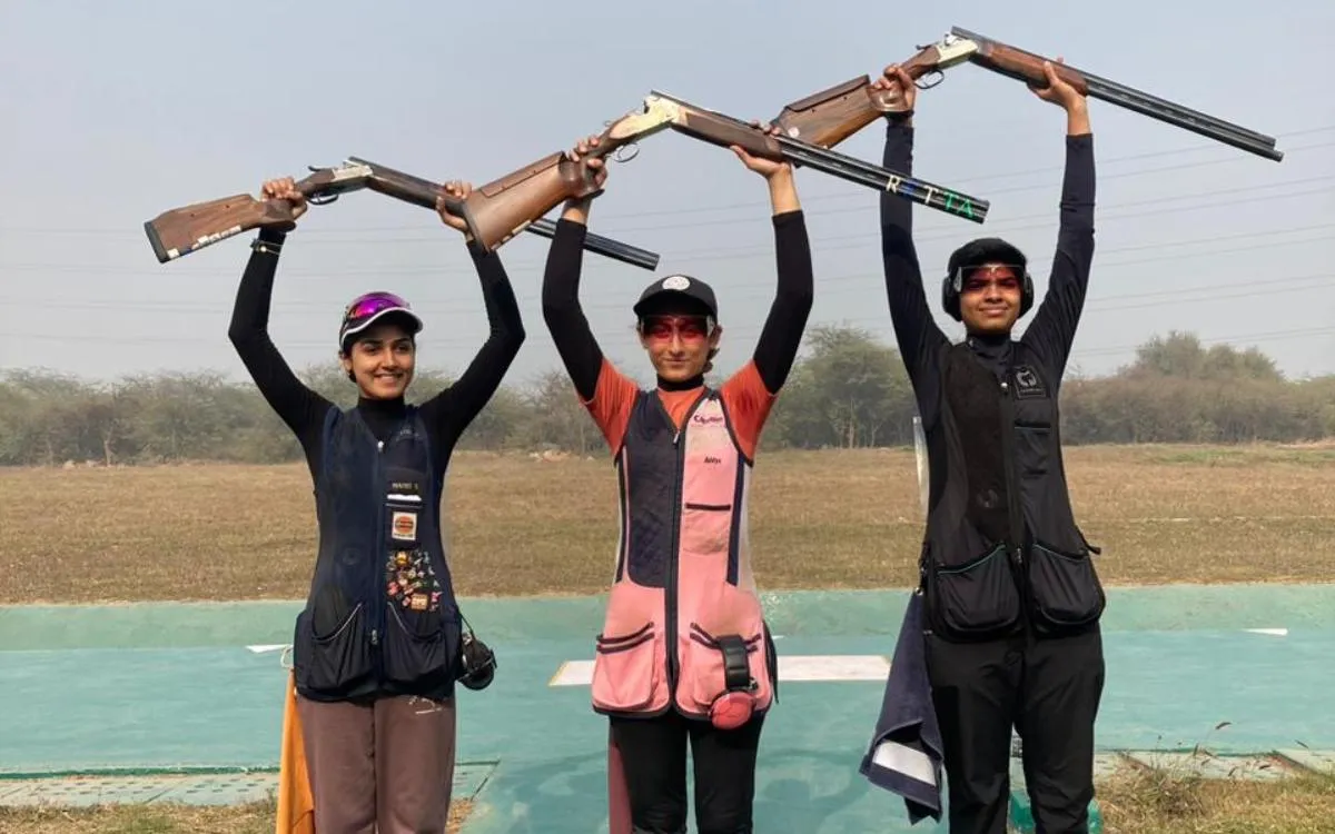 दिल्ली की अद्या कट्याल ने नेशनल चैंपियनशिप में जूनियर महिला ट्रैप का जीता खिताब