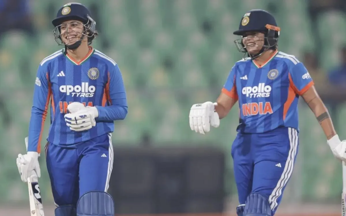 स्मृति मंधाना-शेफाली वर्मा ने खेली तूफानी पारी,टीम इंडिया ने चौथे T20I में श्रीलंका को रौंदा