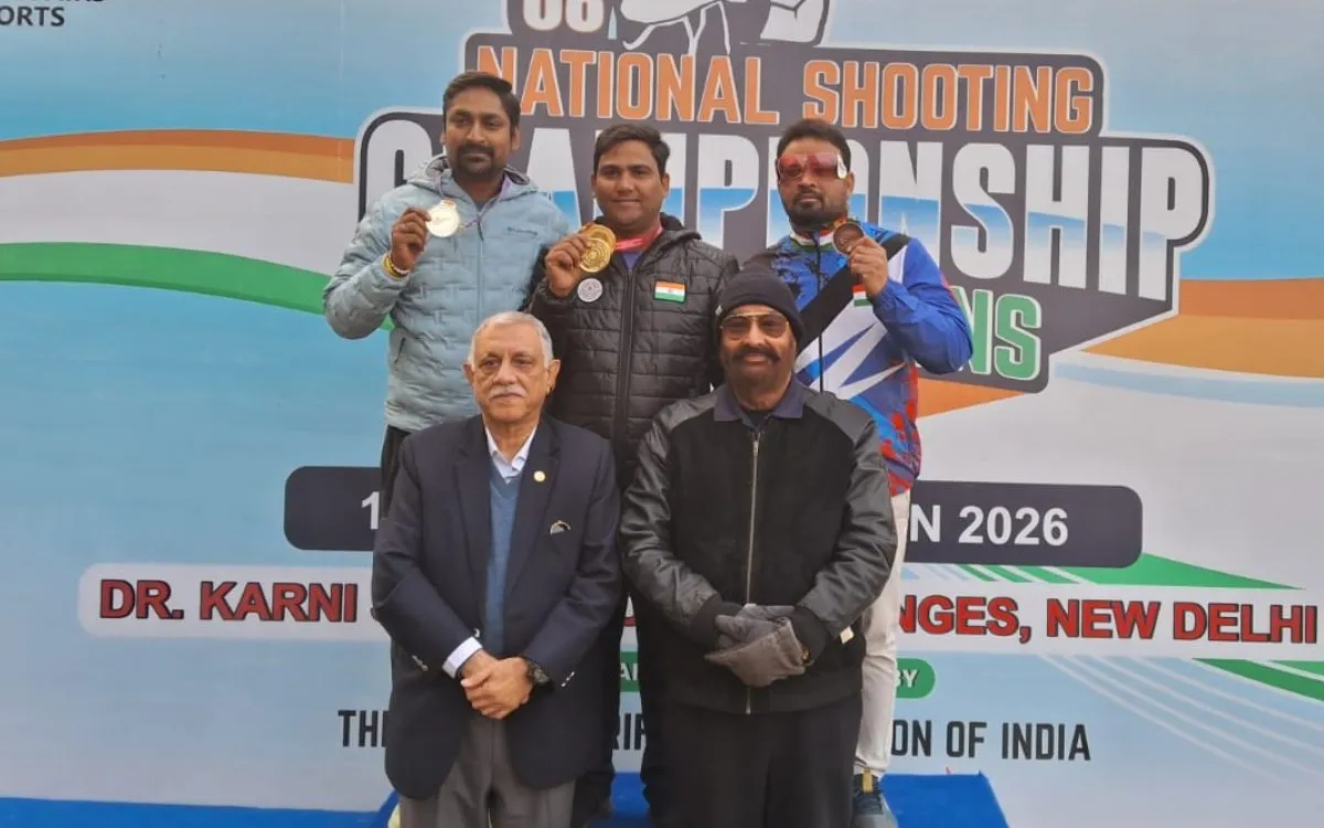 68th NSCC: मोहम्मद आसब और अनुष्का सिंह भाटी बने डबल ट्रैप राष्ट्रीय चैंपियन