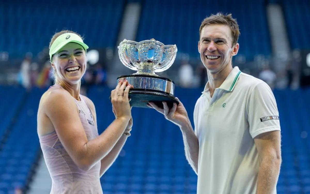 62 साल बाद हुआ ऐसा, गाडेकी-पीयर्स ने Australian Open का मिक्स्ड डबल्स खिताब जीतकर रचा इतिहास