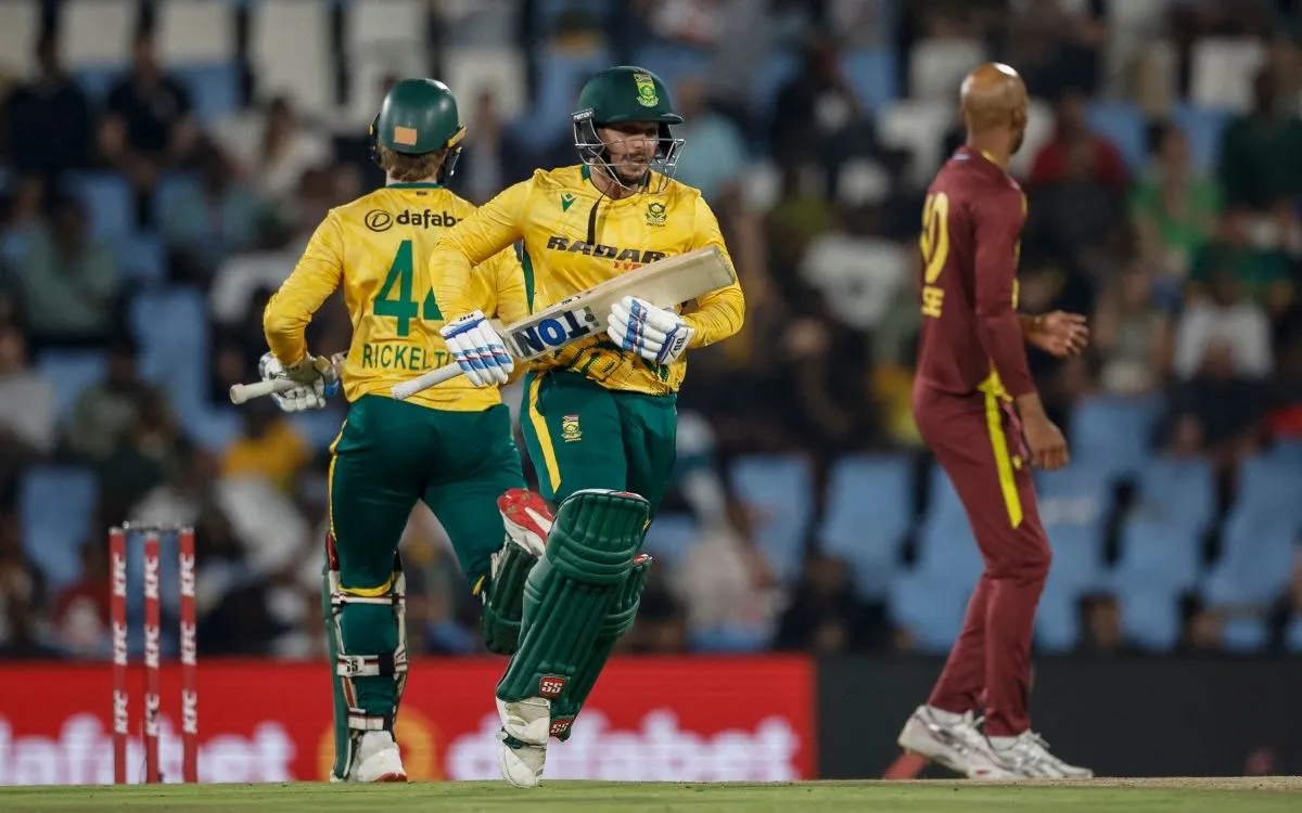 SA vs WI: साउथ अफ्रीका ने दूसरे T20I में वेस्टइंडीज को दी मात,ये 2 खिलाड़ी बने जीत के हीरो