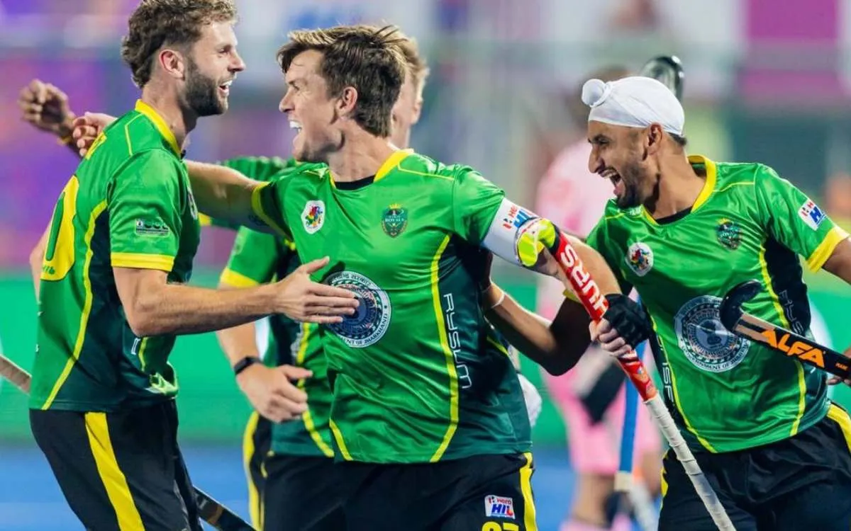 Men’s HIL: रांची रॉयल्स की हैट्रिक, सूरमा हॉकी क्लब को 4-1 से हराया