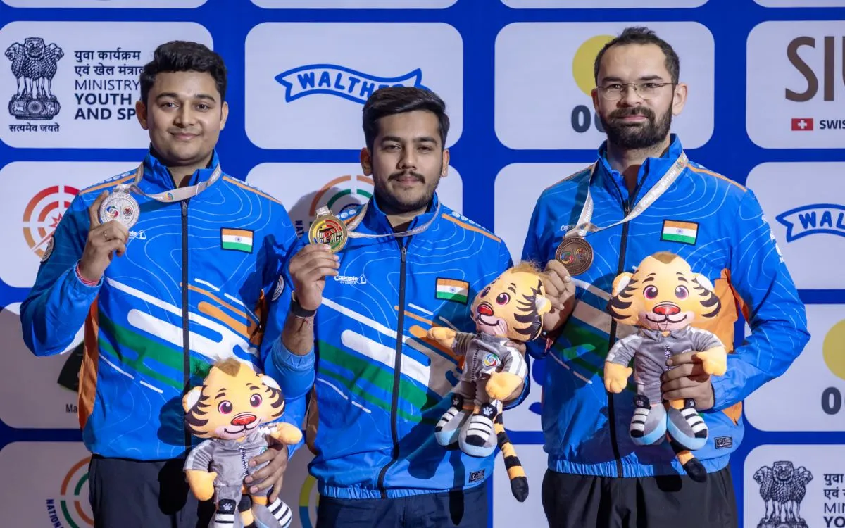 Asian Rifle/Pistol Championship 2026: ऐश्वर्य की अगुवाई में भारत का 50 मीटर राइफल थ्री पोजीशंस में क्लीन स्वीप