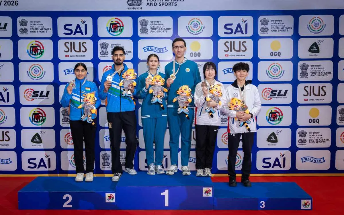 सम्राट-सुरुचि की जीत से Asian Rifle-Pistol Championship में भारत का धमाल जारी, गोल्ड मेडल का आंकड़ा दहाई में पहुंचा