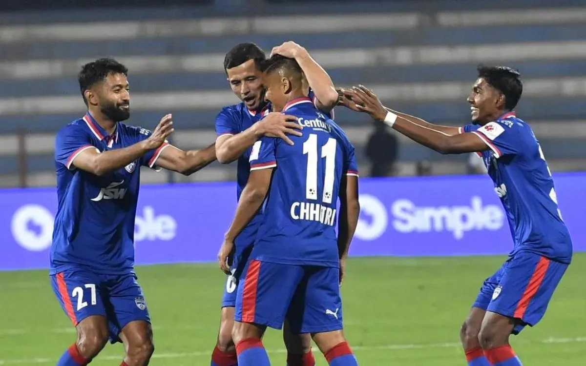 ISL 2025-26: बेंगलुरु एफसी ने स्पोर्टिंग क्लब दिल्ली को 2-0 से दी मात