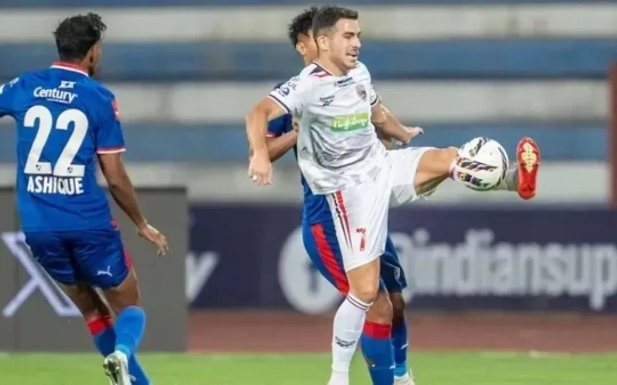 ISL 2025-26: बेंगलुरु एफसी और नॉर्थईस्ट यूनाइटेड एफसी का मुकाबला 1-1 से ड्रॉ