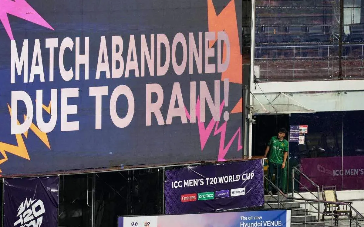 T20 World Cup 2026: बारिश की भेंट चढ़ा पाकिस्तान-न्यूजीलैंड का सुपर 8 मुकाबला,दोनों टीमों में बंटे पॉइंट