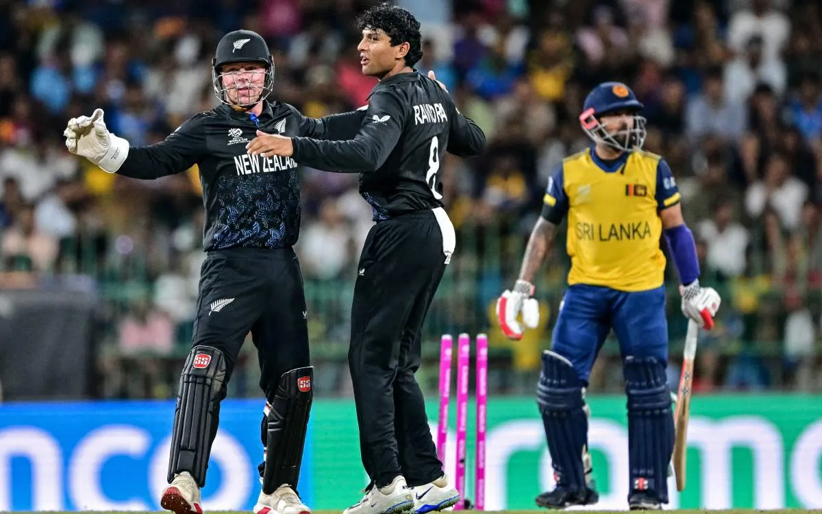 T20 World Cup 2026: न्यूजीलैंड से हारकर सेमीफाइनल की रेस से बाहर हुई श्रीलंका, रचिन रविंद्र ने मचाया धमाल