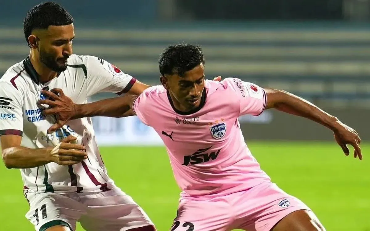 ISL 2025-26: बेंगलुरु एफसी ने मोहुन बागान को रोका, मुकाबला 0-0 से ड्रॉ