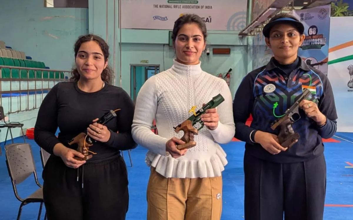 भारतीय शीर्ष राइफल और पिस्टल निशानेबाज़ राष्ट्रीय चयन ट्रायल 3 के लिए तैयार