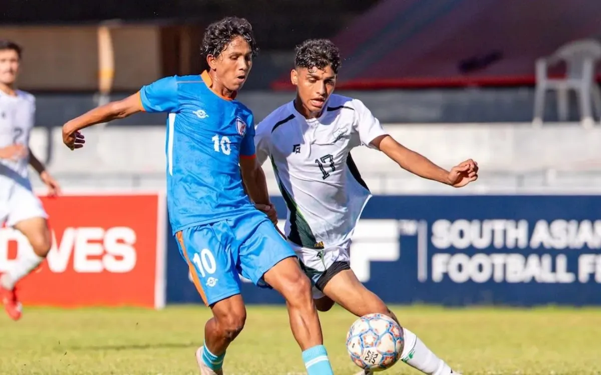 भारत U-20 ने पाकिस्तान को 3-0 से हराया, SAFF U20 सेमीफ़ाइनल में किया प्रवेश