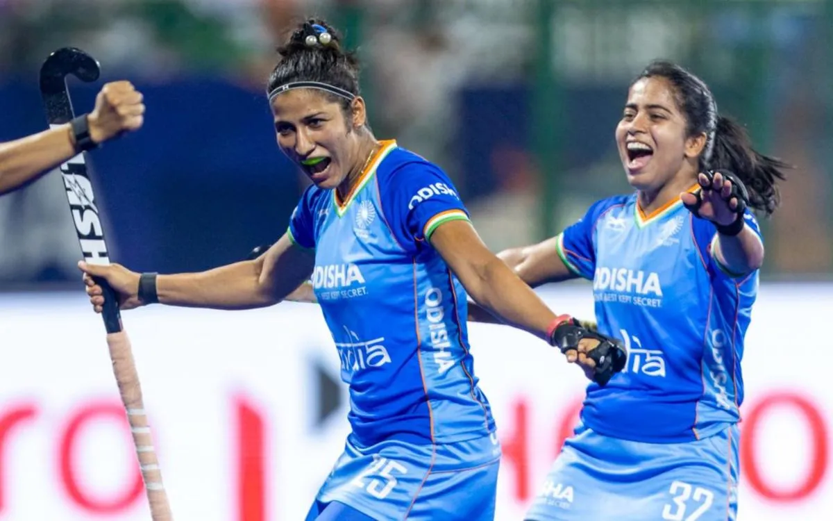 FIH Hockey World Cup Qualifiers 2026: नवनीत कौर की हैट्रिक,भारतीय टीम ने वेल्स को 4-1 से हराया