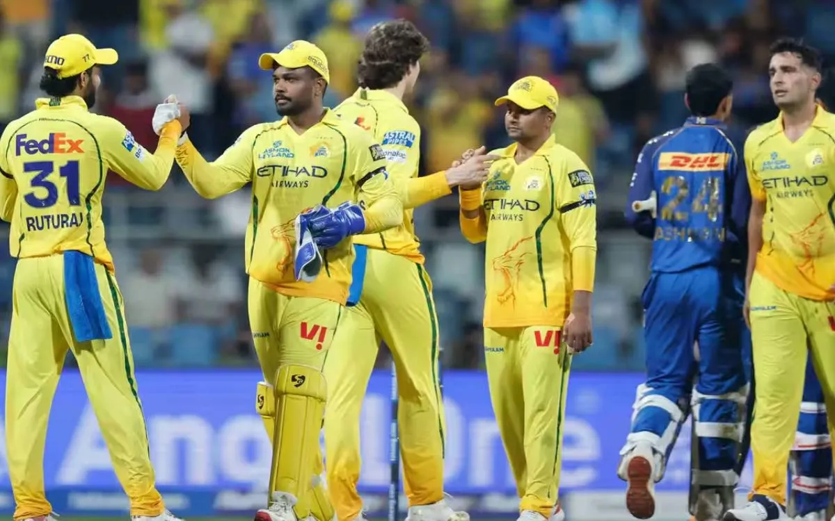 IPL 2026: चेन्नई सुपर किंग्स की धमाकेदार जीत, संजू-अकील के दम पर मुंबई इंडियंस को 103 रन से हराया