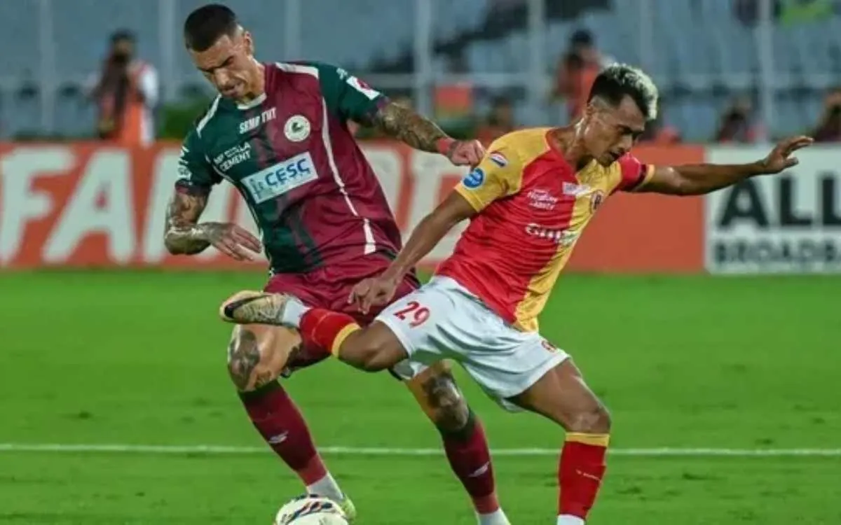 Mohun Bagan Super Giant और East Bengal FC के बीच रोमांचक ड्रा, जेसन कमिंग्स ने बचाई लाज