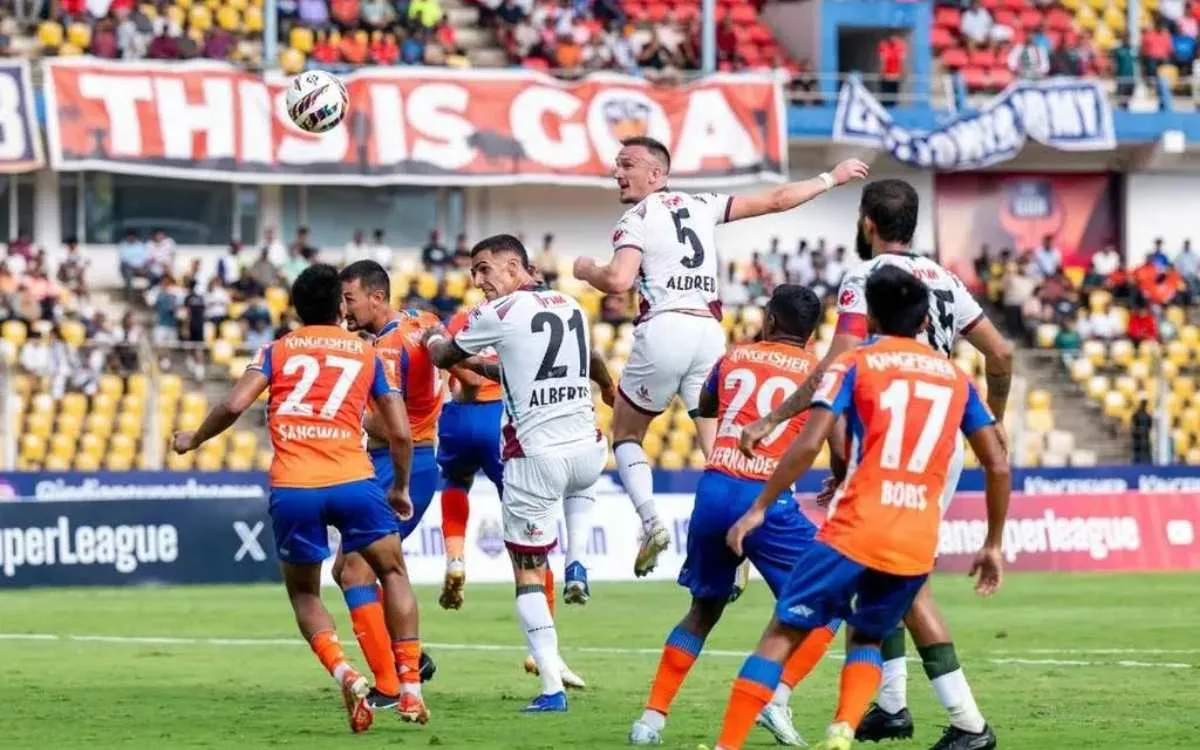 ISL खिताबी दौड़ में मोहन बागान को झटका, एफसी गोवा ने बराबरी पर रोका